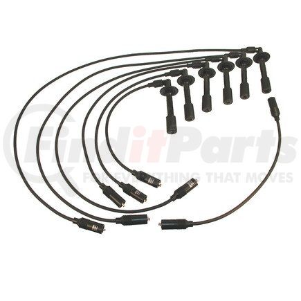 911 by BREMI - Bremi-STI Spark Plug Wire Set; w/o OE Metal External Braiding; Blue Or Black Silicone Wire;