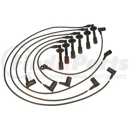 970 by BREMI - Bremi-STI Spark Plug Wire Set; Blue Or Black Silicone Wire;