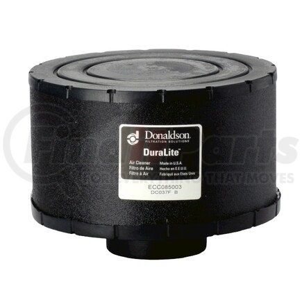 C085003 by DONALDSON - Air Filter - 5.00 in. body length, Primary Type, Round Style, Cellulose Media Type