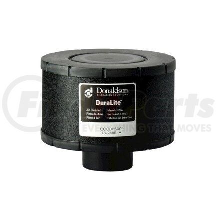 C065001 by DONALDSON - Air Filter - 4.00 in. body length, Primary Type, Round Style, Cellulose Media Type