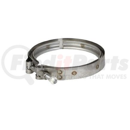 J009614 by DONALDSON - Exhaust Clamp - Stainless Steel, V-Band Style