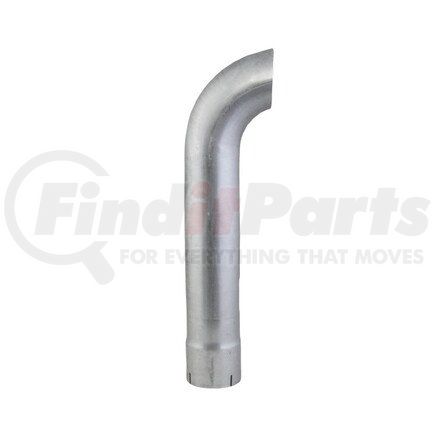 J024746 by DONALDSON - Exhaust Stack Pipe - 24.00 in., Curved Style, ID Connection, 1.65 mm. wall thickness
