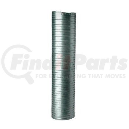 J024754 by DONALDSON - Universal Exhaust Flex Pipe - 10.13 in., Galvanized Steel, ID connection