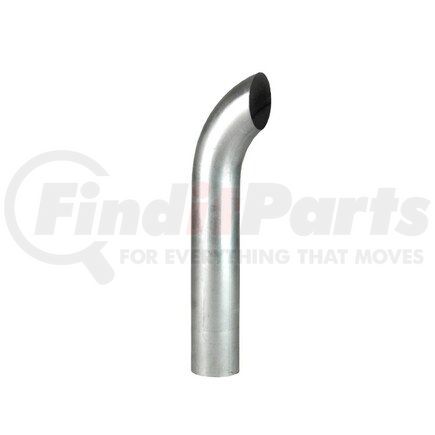 J024748 by DONALDSON - Exhaust Stack Pipe - 24.00 in., Curved Style, OD Connection, 1.65 mm. wall thickness