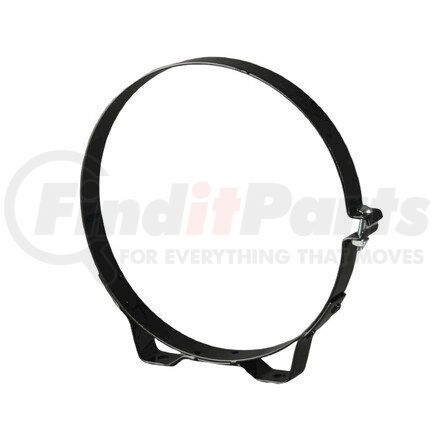 P004079 by DONALDSON - Air Cleaner Clamp - 10.98 in. Inner dia., 1.26 in. Width, 6.12 in. Center Height