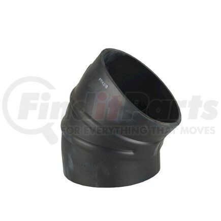 P114313 by DONALDSON - Engine Air Intake Elbow Hose - 45 deg. angle, Rubber
