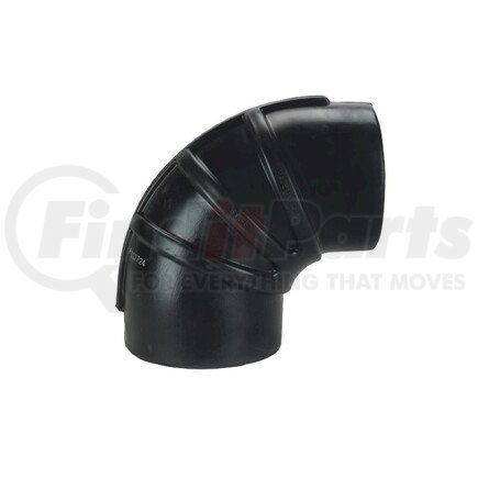 P117724 by DONALDSON - Engine Air Intake Elbow Hose Connector - 90 deg. angle, Rubber
