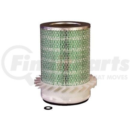P130763 by DONALDSON - Air Filter - 10.00 in. length, Primary Type, Finned Style, Flame Retardant Media Type