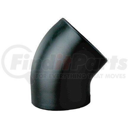 P133338 by DONALDSON - Engine Air Intake Elbow Hose Connector - 45 deg. angle, Rubber