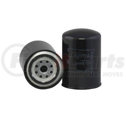 P169071 by DONALDSON - Engine Oil Filter - 5.32 in., Full-Flow Type, Spin-On Style, Synthetic Media Type, with Bypass Valve