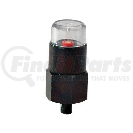 P171958 by DONALDSON - Hydraulic Visual Service Indicator - 2.91 in., 17 psid, Visual Style, Pop-Up Button Type, Auto Reset Function