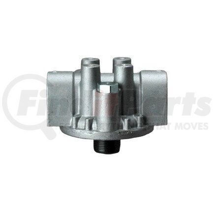P174784 by DONALDSON - Hydraulic Filter Head - 5.51 in., 1 5/16-12 UN Inlet/Outlet Size, with Bypass Valve