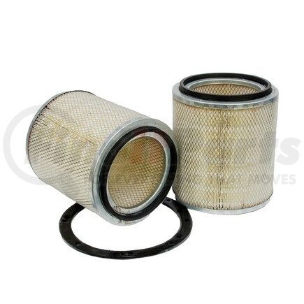 P181074 by DONALDSON - Air Filter - 12.01 in. Overall length, Primary Type, Round Style