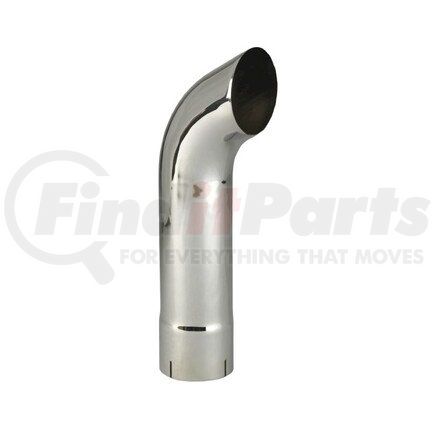 P207308 by DONALDSON - Exhaust Tail Pipe - 18.00 in., Chrome, ID Connection