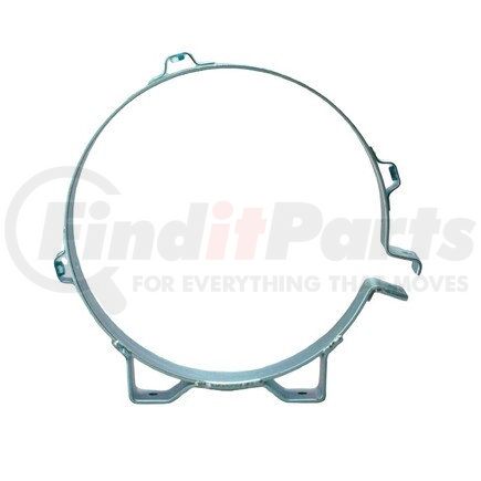 P230283 by DONALDSON - Exhaust Muffler Clamp - 2.01 in. width, 0.43 in. Bolt Hole dia.
