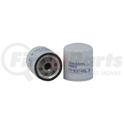P502016 by DONALDSON - Engine Oil Filter - 3.33 in., Full-Flow Type, Spin-On Style, Cellulose Media Type, with Bypass Valve
