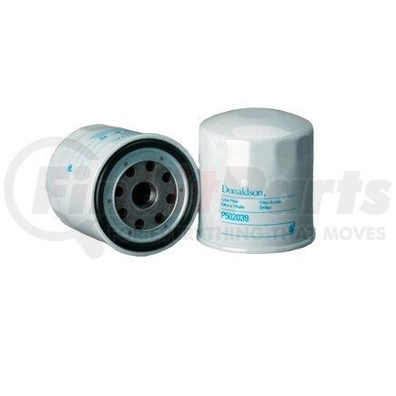 P502039 by DONALDSON - Engine Oil Filter - 3.94 in., Full-Flow Type, Spin-On Style, Cellulose Media Type, with Bypass Valve