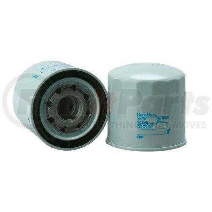 P502042 by DONALDSON - Engine Oil Filter - 4.72 in., Combination Type, Spin-On Style, Cellulose Media Type, with Bypass Valve