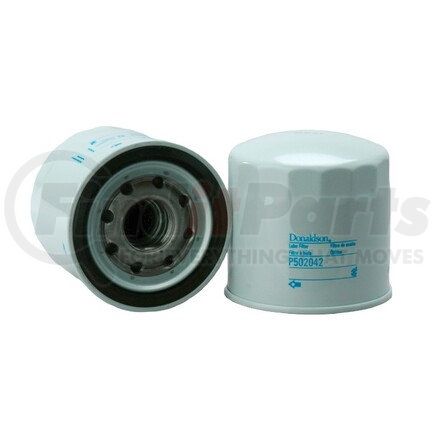 P502060 by DONALDSON - Engine Oil Filter - 4.92 in., Full-Flow Type, Spin-On Style, Cellulose Media Type, with Bypass Valve