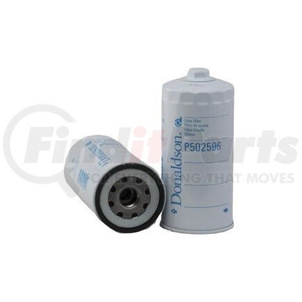 P502596 by DONALDSON - Engine Oil Filter - 9.33 in., Cellulose Media Type, with Bypass Valve