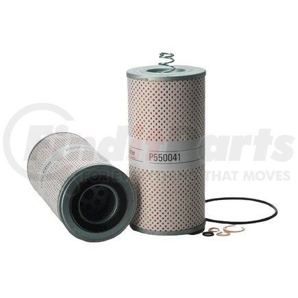 P550041 by DONALDSON - Engine Oil Filter Element - 9.61 in., Cartridge Style, Cellulose Media Type