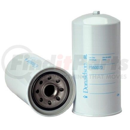 P550073 by DONALDSON - Engine Oil Filter - 8.50 in., Full-Flow Type, Spin-On Style, Cellulose Media Type