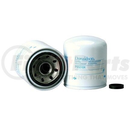 P550104 by DONALDSON - Fuel Filter - 4.21 in., Spin-On Style, Cellulose Media Type