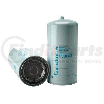 P550348 by DONALDSON - Fuel Water Separator Filter - 10.98 in., Water Separator Type, Spin-On Style, Cellulose Media Type