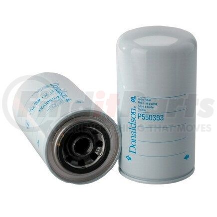 P550393 by DONALDSON - Engine Oil Filter - 7.95 in., Full-Flow Type, Spin-On Style, Cellulose Media Type