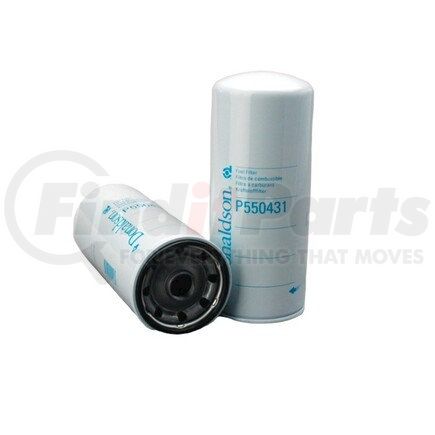 P550431 by DONALDSON - Fuel Filter - 10.31 in., Secondary Type, Spin-On Style, Cellulose Media Type