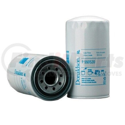 P550520 by DONALDSON - Engine Oil Filter - 6.89 in., Spin-On Style, Full-Flow Type