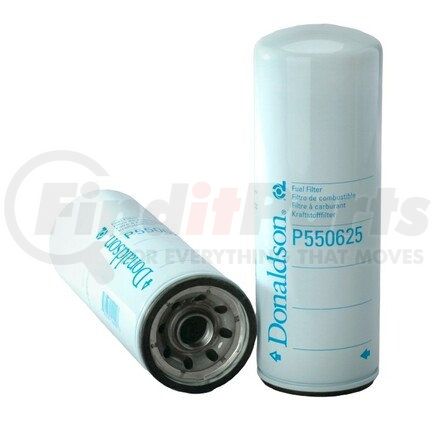 P550625 by DONALDSON - Fuel Filter - 10.43 in., Secondary Type, Spin-On Style, Cellulose Media Type