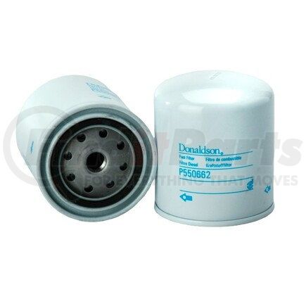 P550662 by DONALDSON - Fuel Filter - 4.25 in., Spin-On Style