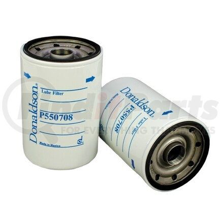 P550708 by DONALDSON - Engine Oil Filter - 6.57 in., Full-Flow Type, Spin-On Style, with Bypass Valve