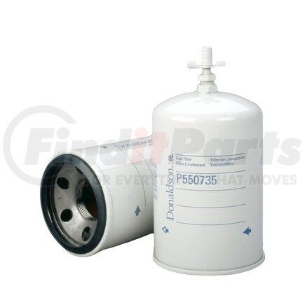 P550735 by DONALDSON - Fuel Water Separator Filter - 7.35 in., Water Separator Type, Spin-On Style