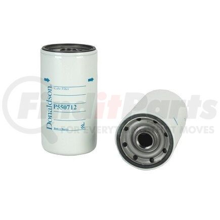 P550712 by DONALDSON - Engine Oil Filter - 8.08 in., Full-Flow Type, Spin-On Style, with Bypass Valve