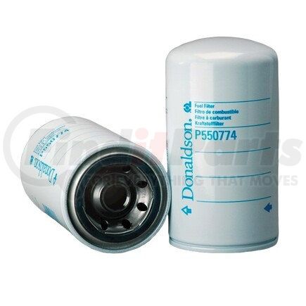 P550774 by DONALDSON - Fuel Filter - 6.85 in., Spin-On Style, Cellulose Media Type