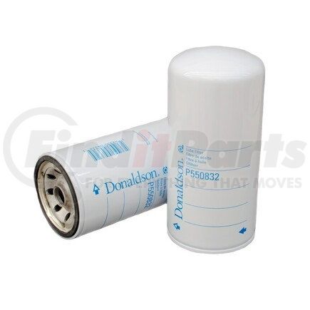 P550832 by DONALDSON - Engine Oil Filter - 7.87 in., Full-Flow Type, Spin-On Style, Cellulose Media Type