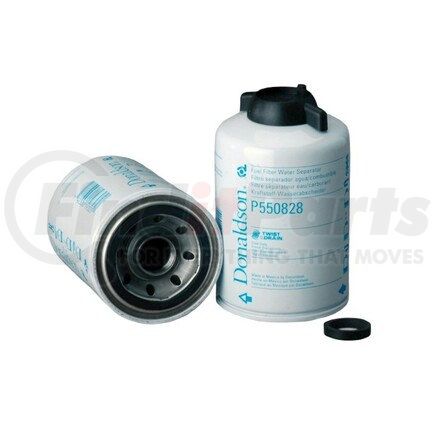 P550828 by DONALDSON - Fuel Water Separator Filter - 6.11 in., Water Separator Type, Spin-On Style, Wire Mesh Media Type