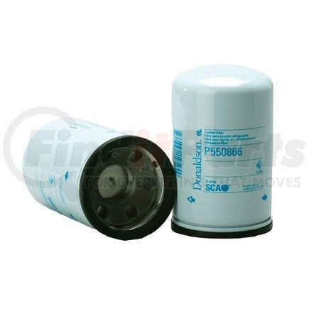 P550866 by DONALDSON - Engine Coolant Filter - 5.79 in., M36 x 2 thread size, Spin-On Style, Synthetic Media Type