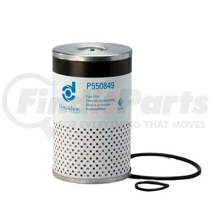 P550849 by DONALDSON - Fuel Water Separator Filter - 7.03 in. Overall length, Water Separator Type, Cartridge Style, Cellulose, Meltblown Media Type