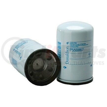 P550867 by DONALDSON - Engine Coolant Filter - 5.79 in., M36 x 2 thread size, Spin-On Style, Synthetic Media Type