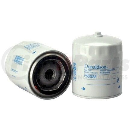P550868 by DONALDSON - Fuel Water Separator Filter - 4.73 in., Water Separator Type, Spin-On Style
