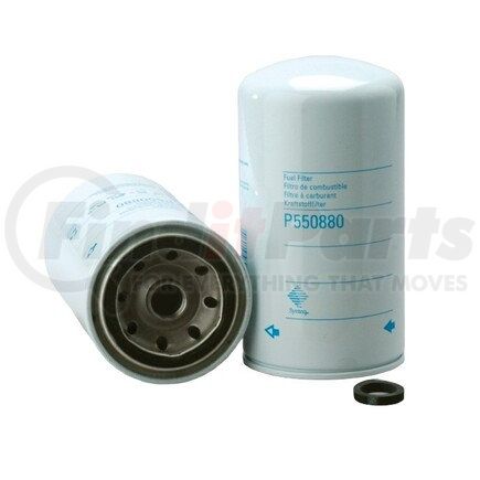 P550880 by DONALDSON - Fuel Filter - 6.85 in., Secondary Type, Spin-On Style, Meltblown Media Type