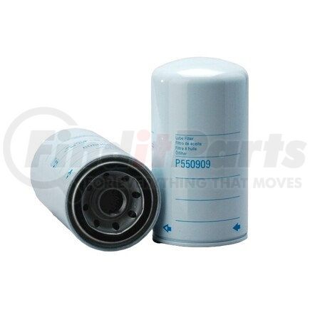 P550909 by DONALDSON - Engine Oil Filter - 6.93 in., Full-Flow Type, Spin-On Style, Cellulose Media Type