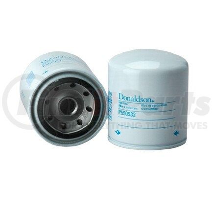P550932 by DONALDSON - Fuel Filter - 4.21 in., Spin-On Style, Cellulose Media Type