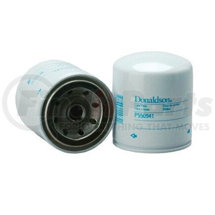 P550941 by DONALDSON - Engine Oil Filter - 4.21 in., Full-Flow Type, Spin-On Style, Cellulose Media Type, with Bypass Valve