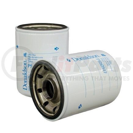 P550947 by DONALDSON - Engine Oil Filter - 6.30 in., Full-Flow Type, Spin-On Style, Cellulose Media Type