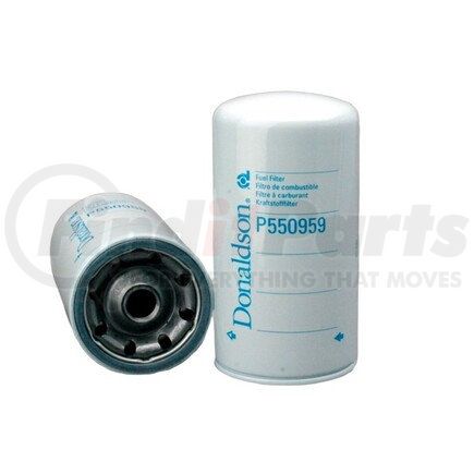 P550959 by DONALDSON - Fuel Filter - 8.94 in., Secondary Type, Spin-On Style, Cellulose Media Type