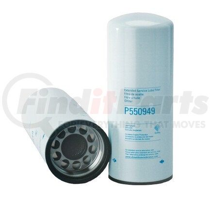 P550949 by DONALDSON - Engine Oil Filter - 11.69 in., Full-Flow Type, Spin-On Style, Synthetic Media Type